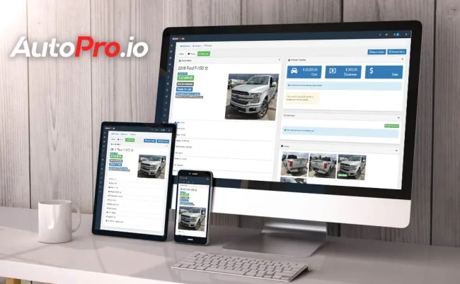Autopro.io manage your inventory dealership management software