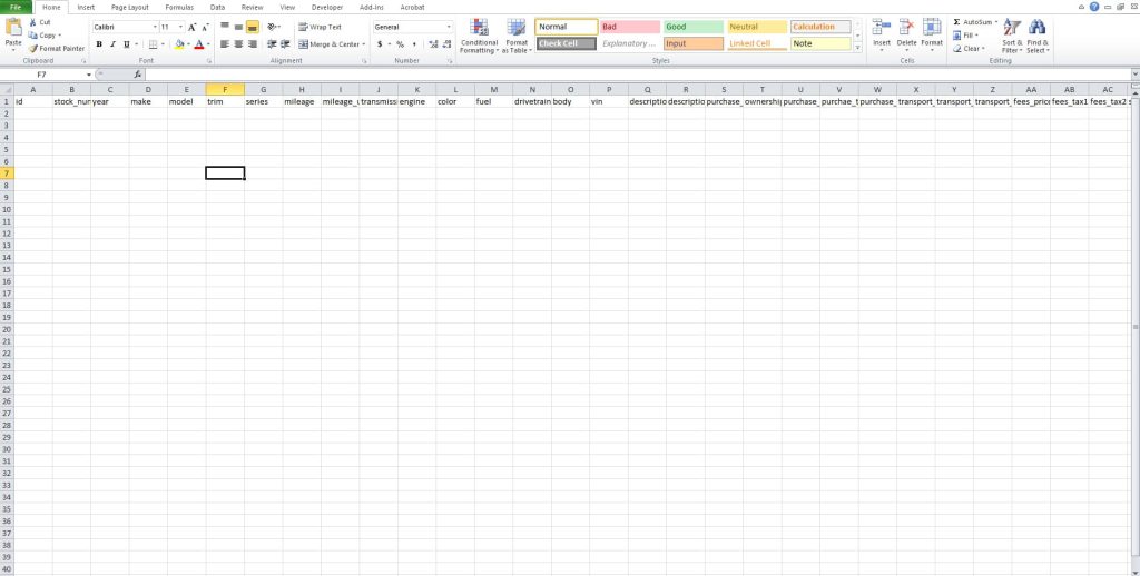 How to: Importing your vehicle inventory into AutoPro