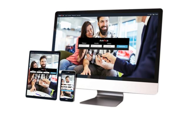 manage your reponsive car auto dealer website autopro.io