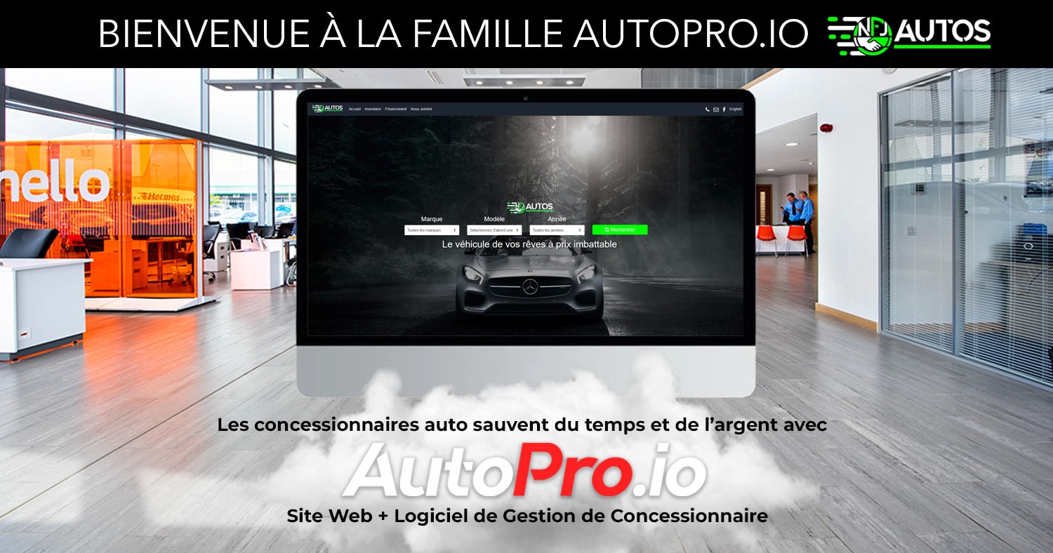 2023-01-25 NFJ Autos Saint Eustache logiciel de gestion concessionnaire automobile WordPress FR