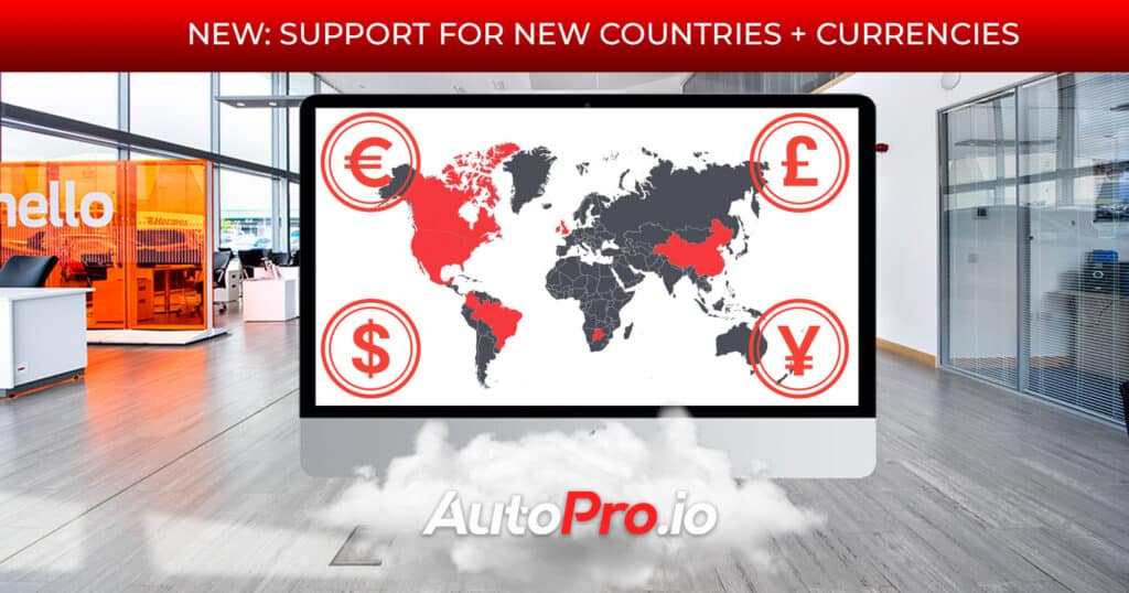 Nuevo: soporte para países y monedas adicionales