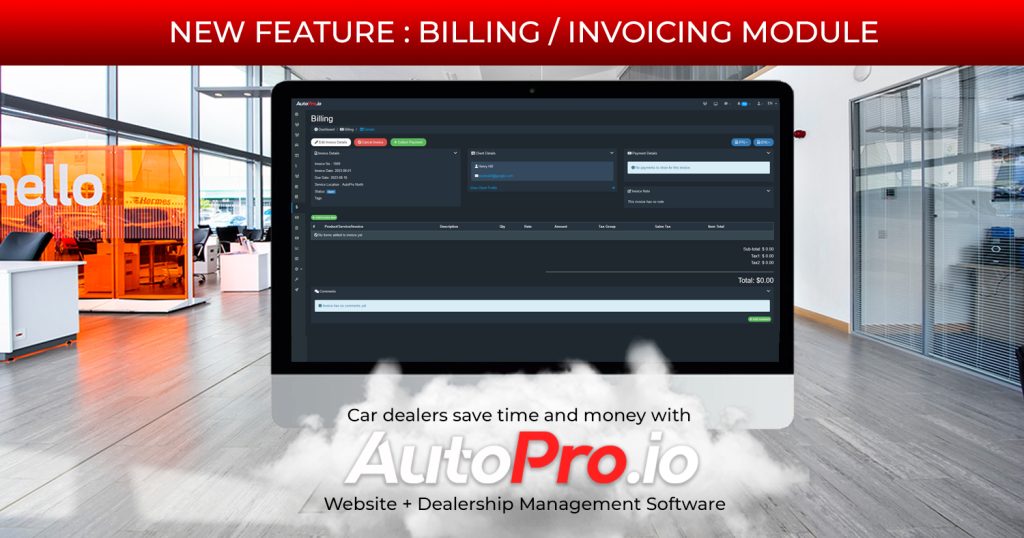 New Feature: Billing / Invoicing Module